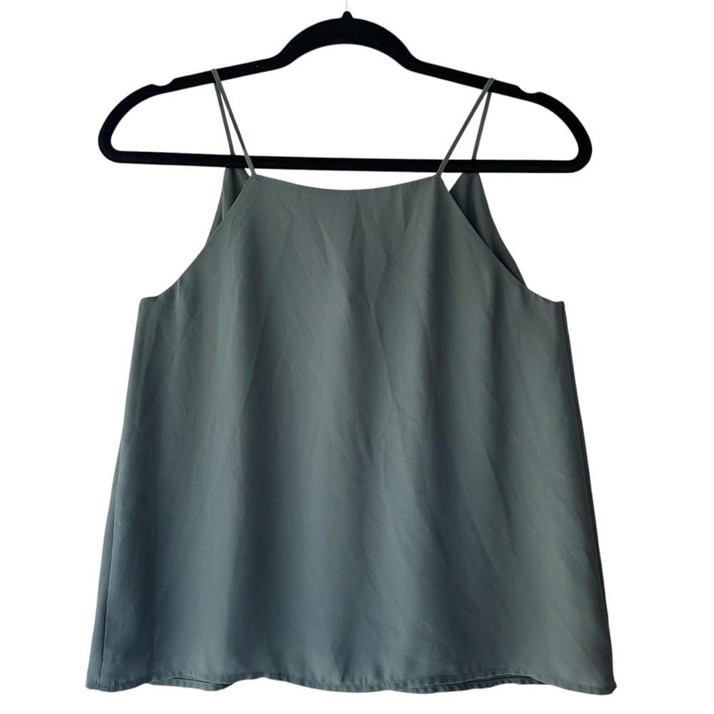 LOFT | NWOT BUTTON FRONT CAMISOLE TOP FULLY LINED SPAGHETTI STRAPS | XXS - Picture 6 of 9